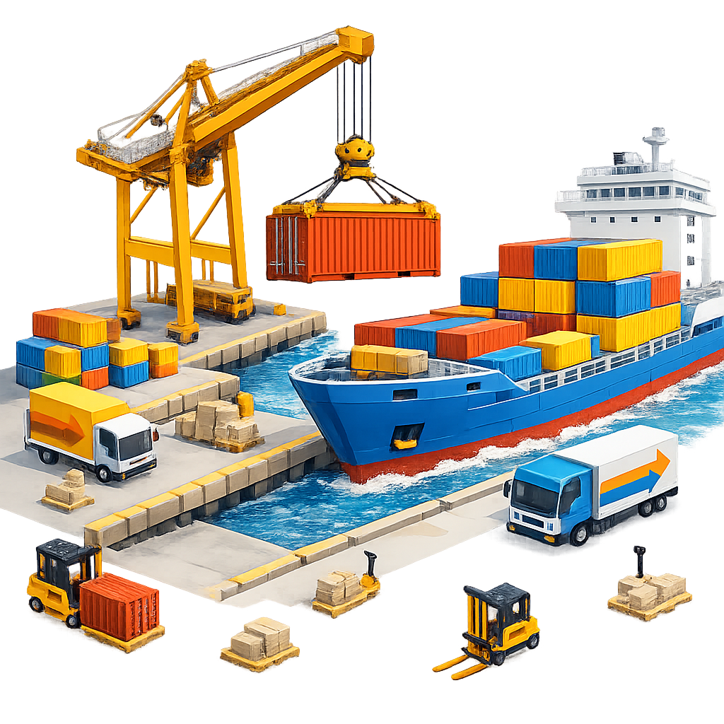 LCL (Less than Container Load)
